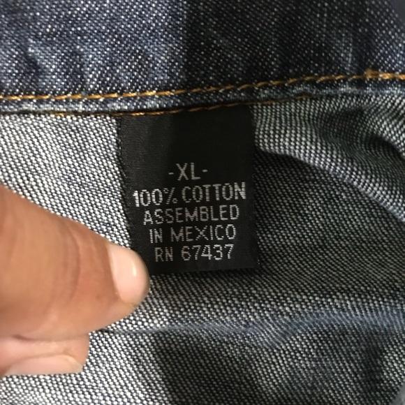 Polo Ralph Lauren Denim Flag Jacket XL - Picture 4 of 6